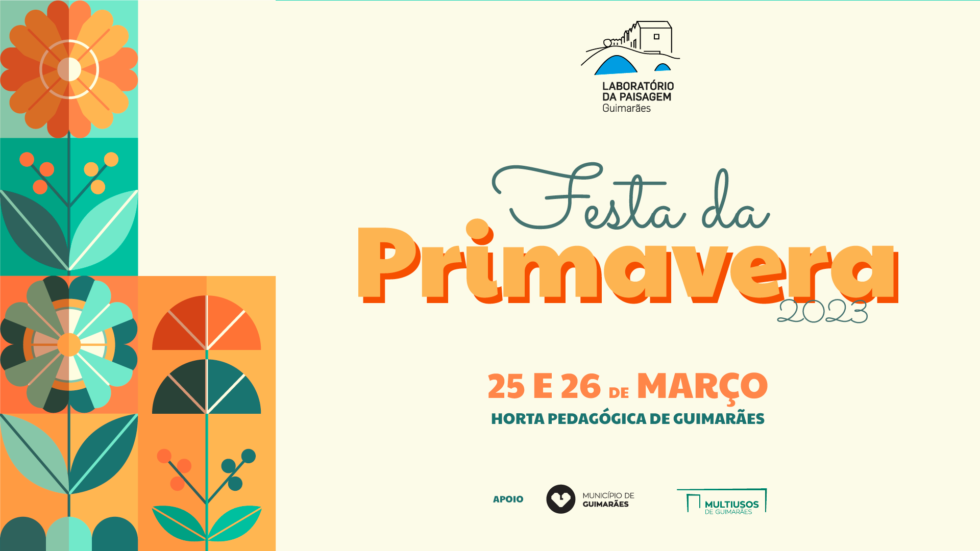 Laboratório da Paisagem: Em março a primavera está em festa!