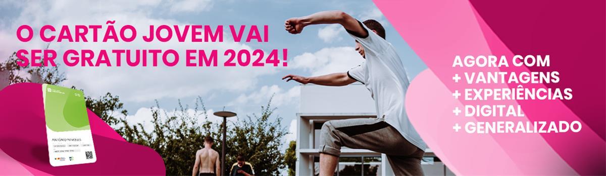 Em 2024 o Cartão jovem passa a ser gratuito